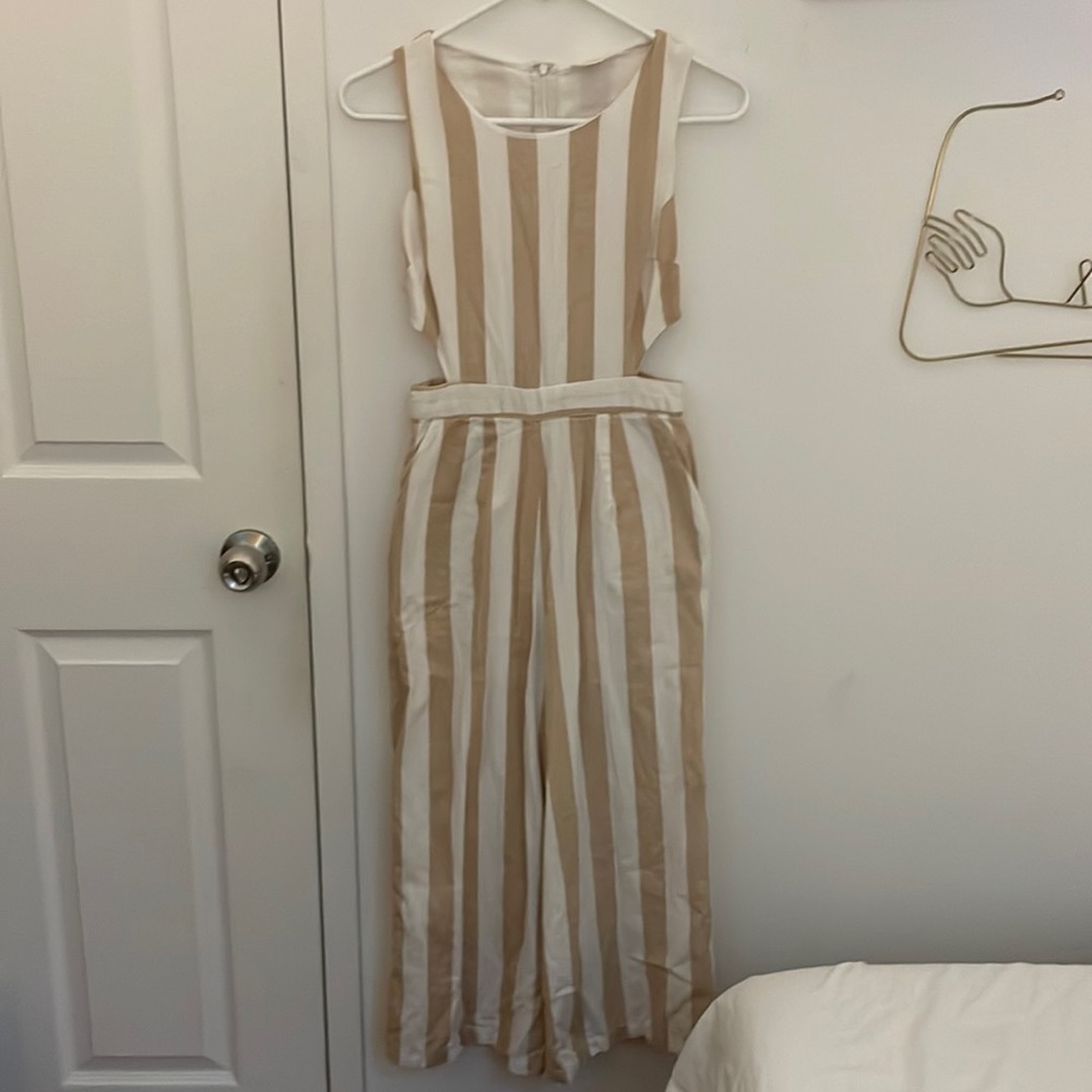 Japna Striped Jumpsuit